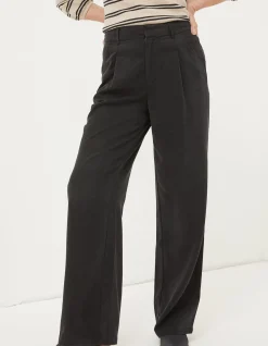 Women FatFace Trousers & Leggings|Blake Wide Leg Drape Trouser