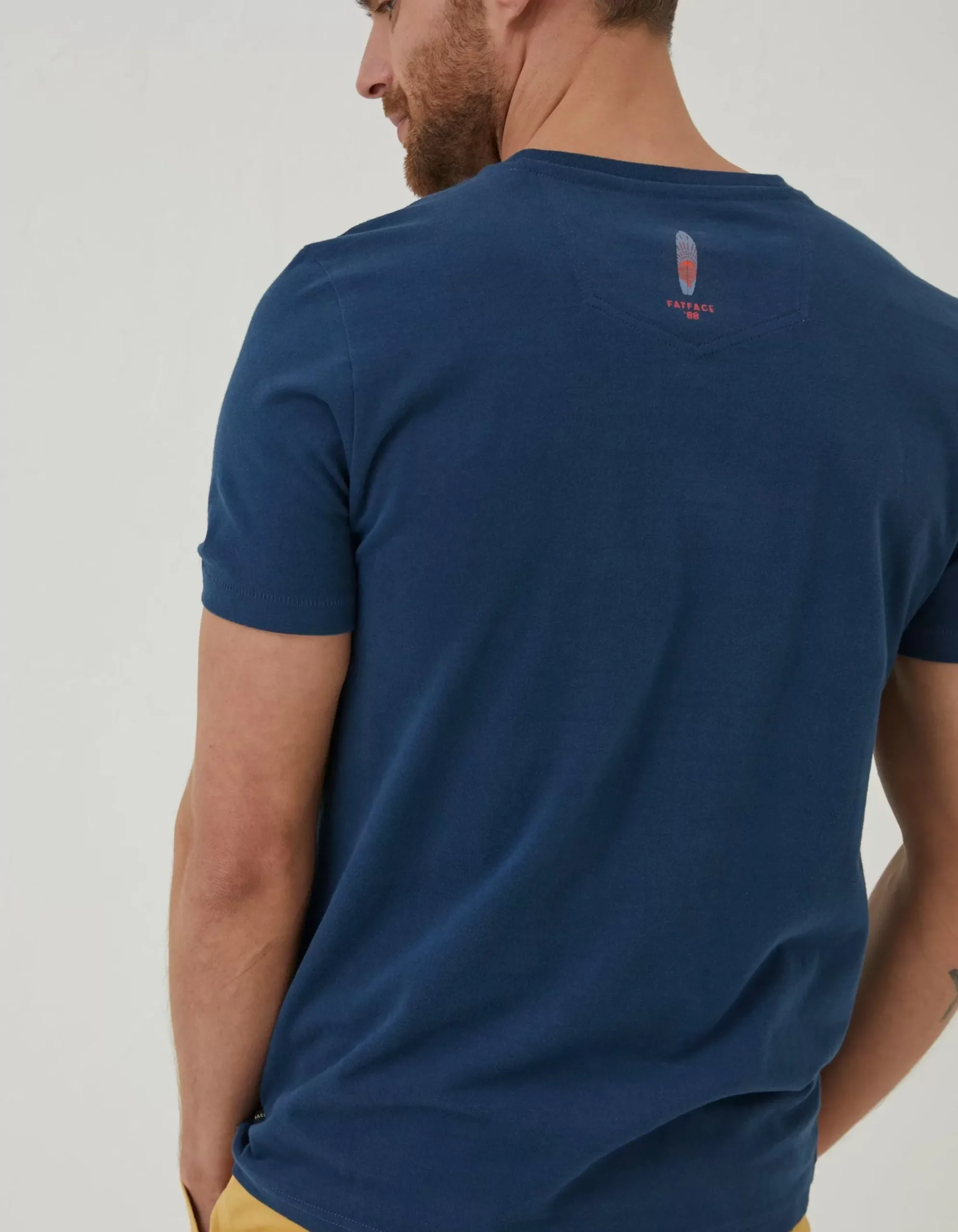 Men FatFace T-Shirts|Board Line Up T-Shirt