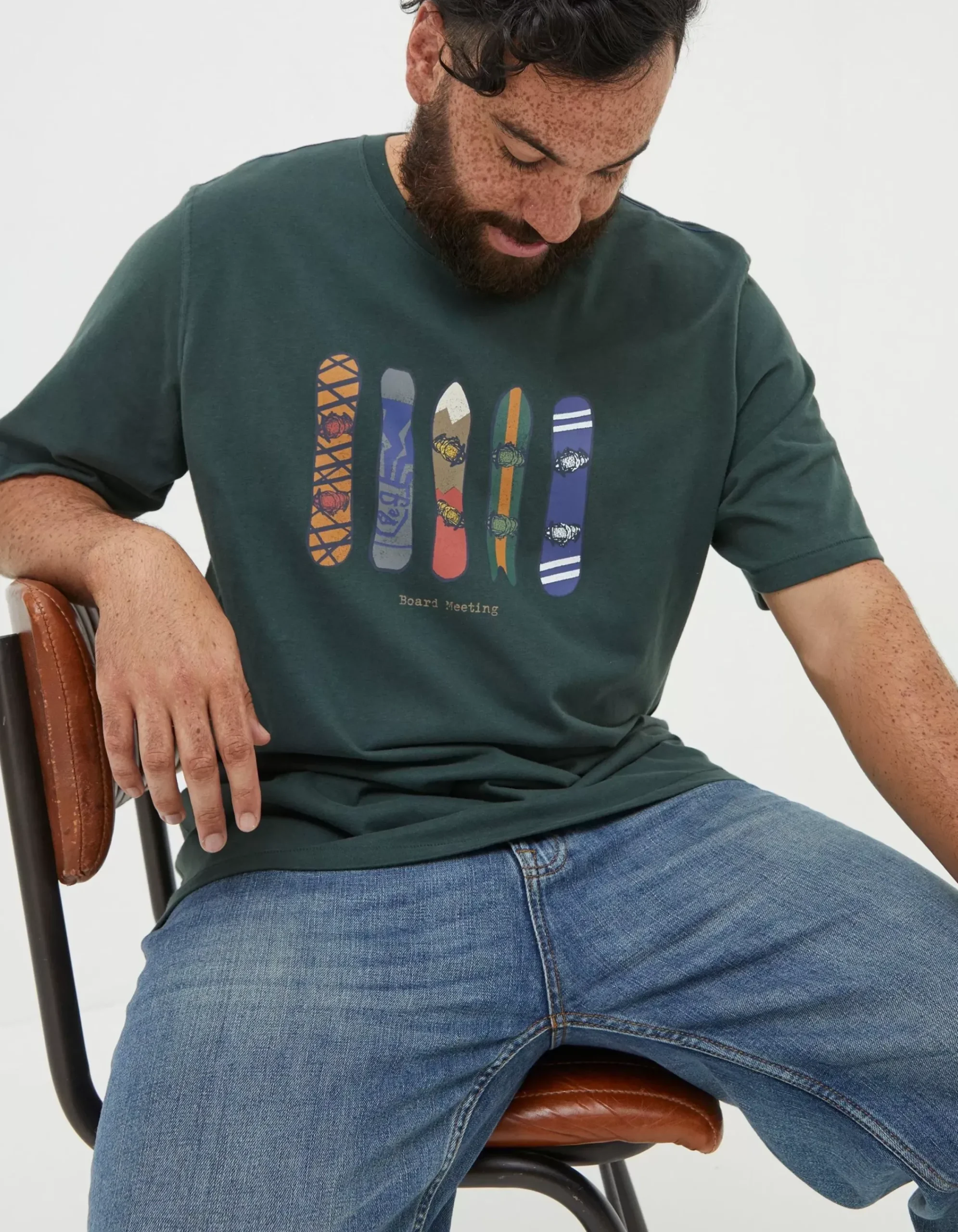 Men FatFace View All|Board Meeting T-Shirt