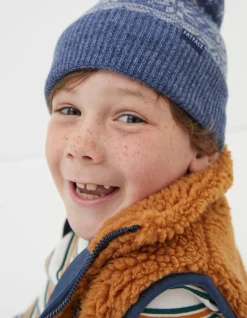 Kids FatFace View All|Bobbi Bear Fairisle Beanie