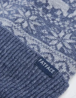 Kids FatFace View All|Bobbi Bear Fairisle Beanie