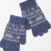 Kids FatFace View All|Bobbi Bear Fairisle Gloves