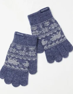 Kids FatFace View All|Bobbi Bear Fairisle Gloves