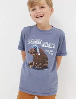 Boys FatFace T-Shirts & Polos|Bobbi Bear Graphic T-Shirt
