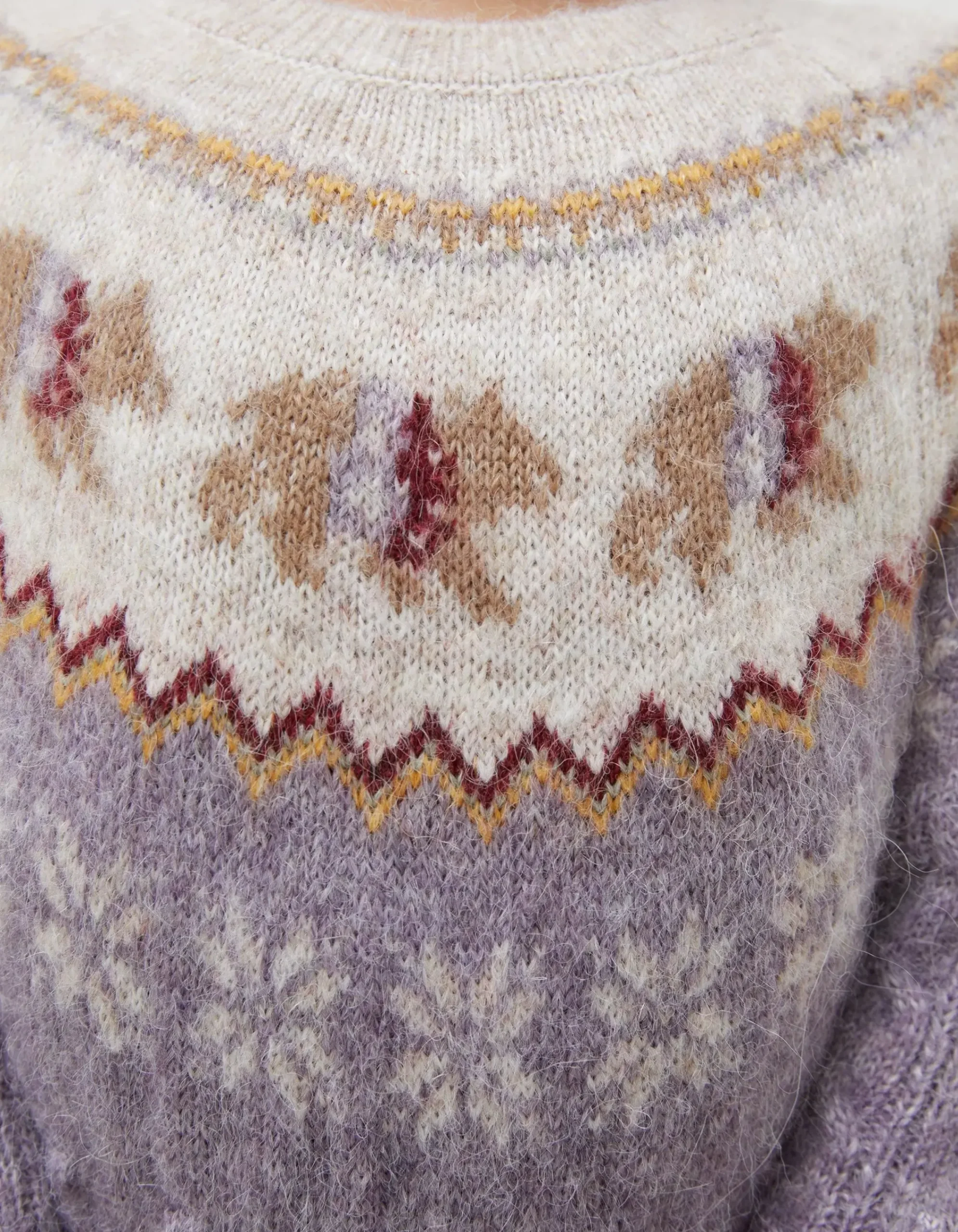 Girls FatFace View All|Bobbi Bear Knitted Crew Jumper