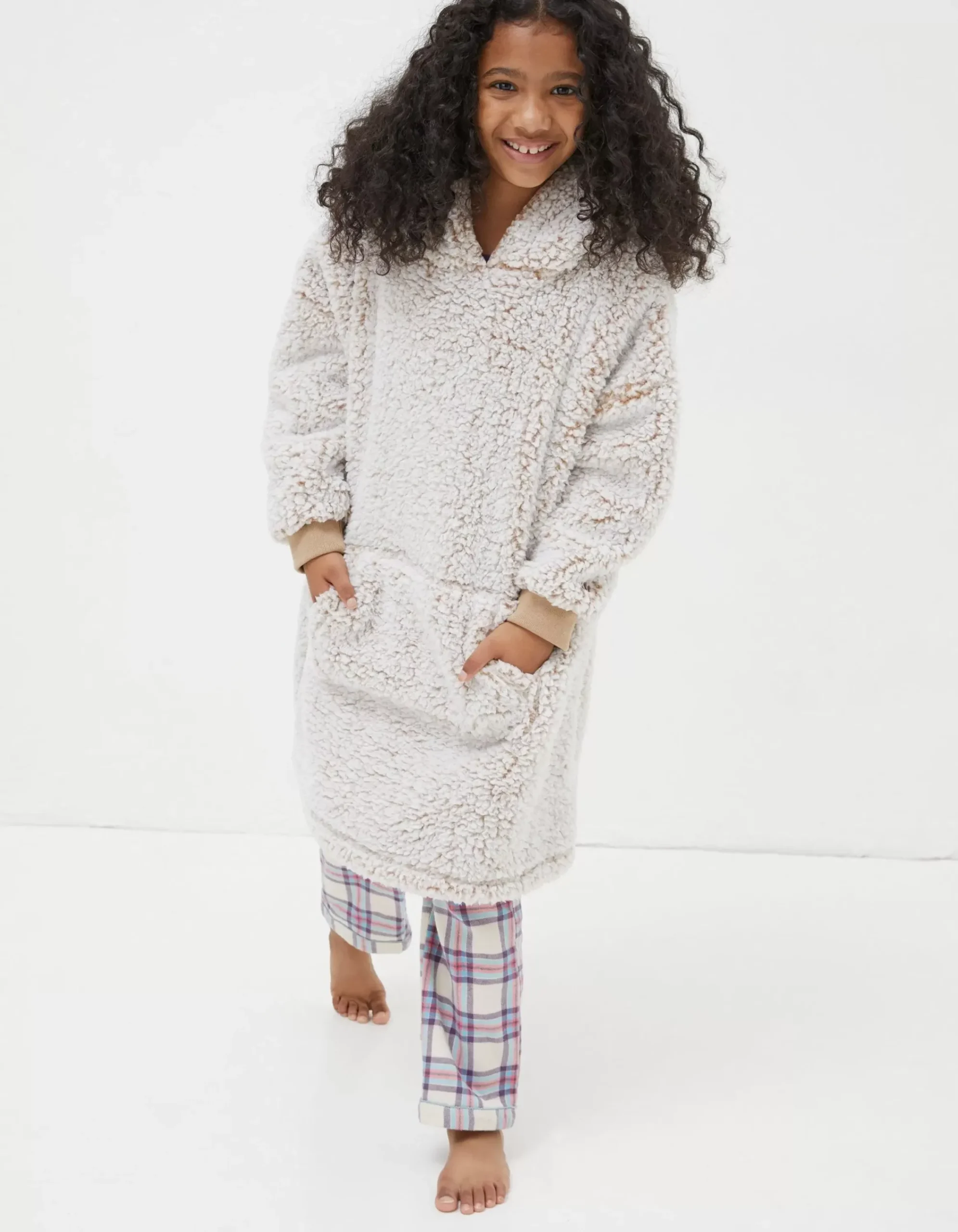 Boys FatFace View All|Bobbi Bear Oversized Hoodie