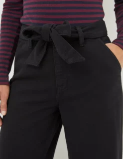 Women FatFace Trousers & Leggings|Bodi Belted Drape Trousers