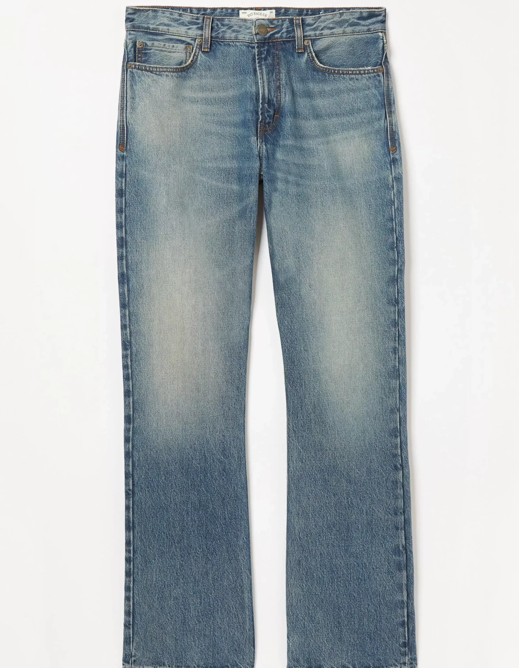 Men FatFace Jeans|Bootcut Authentic Wash Jeans