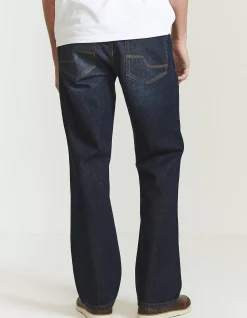 Men FatFace Jeans|Bootcut Dark Vintage Wash Jeans