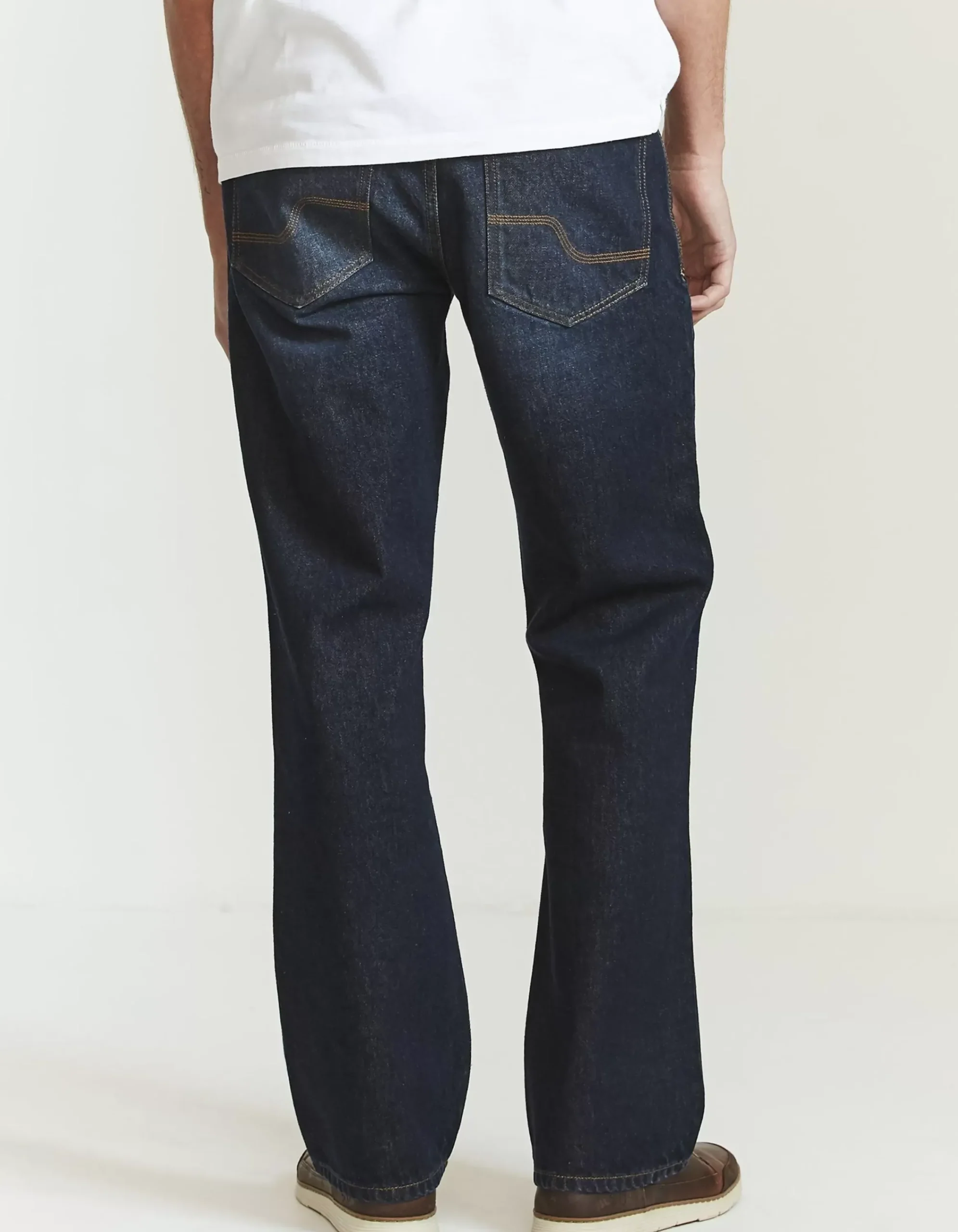Men FatFace Jeans|Bootcut Dark Vintage Wash Jeans