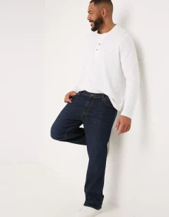 Men FatFace Jeans|Bootcut Dark Vintage Wash Jeans