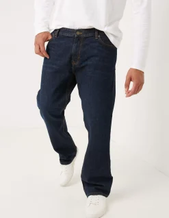 Men FatFace Jeans|Bootcut Dark Vintage Wash Jeans