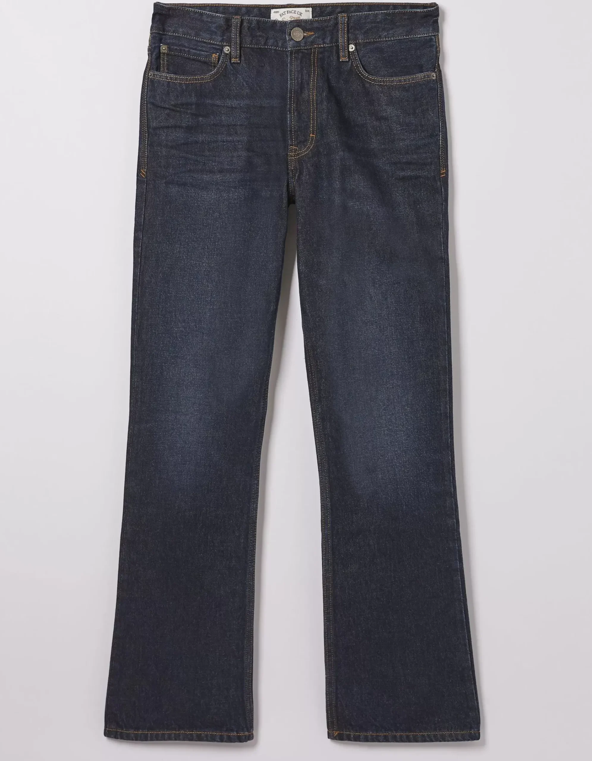 Men FatFace Jeans|Bootcut Dark Vintage Wash Jeans