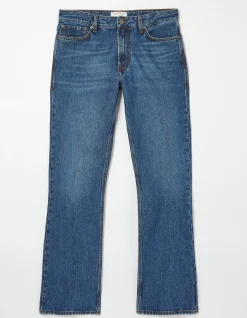 Men FatFace Jeans|Bootcut Stone Wash Jeans
