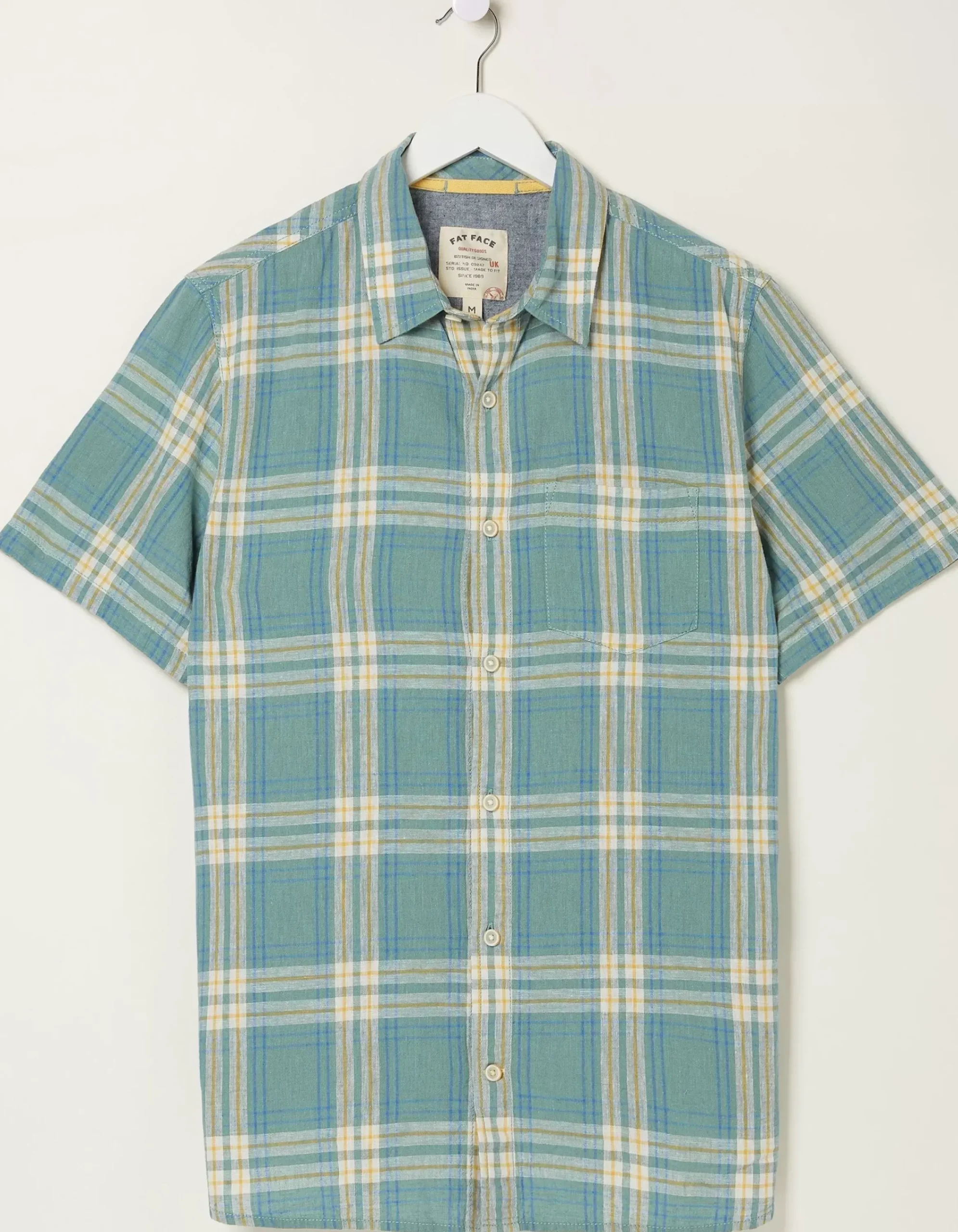 Men FatFace Shirts|Braddock Check Shirt
