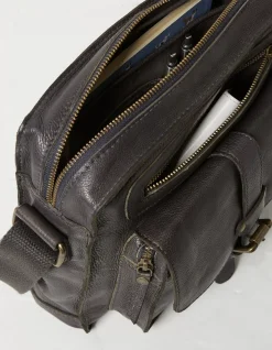 Men FatFace View All|Bramdean Leather Crossbody Bag