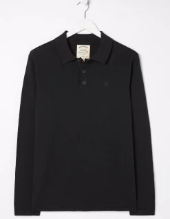 Men FatFace Knitwear|Braunton Collared Jumper