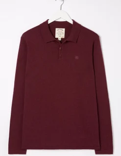 Men FatFace Knitwear|Braunton Collared Jumper