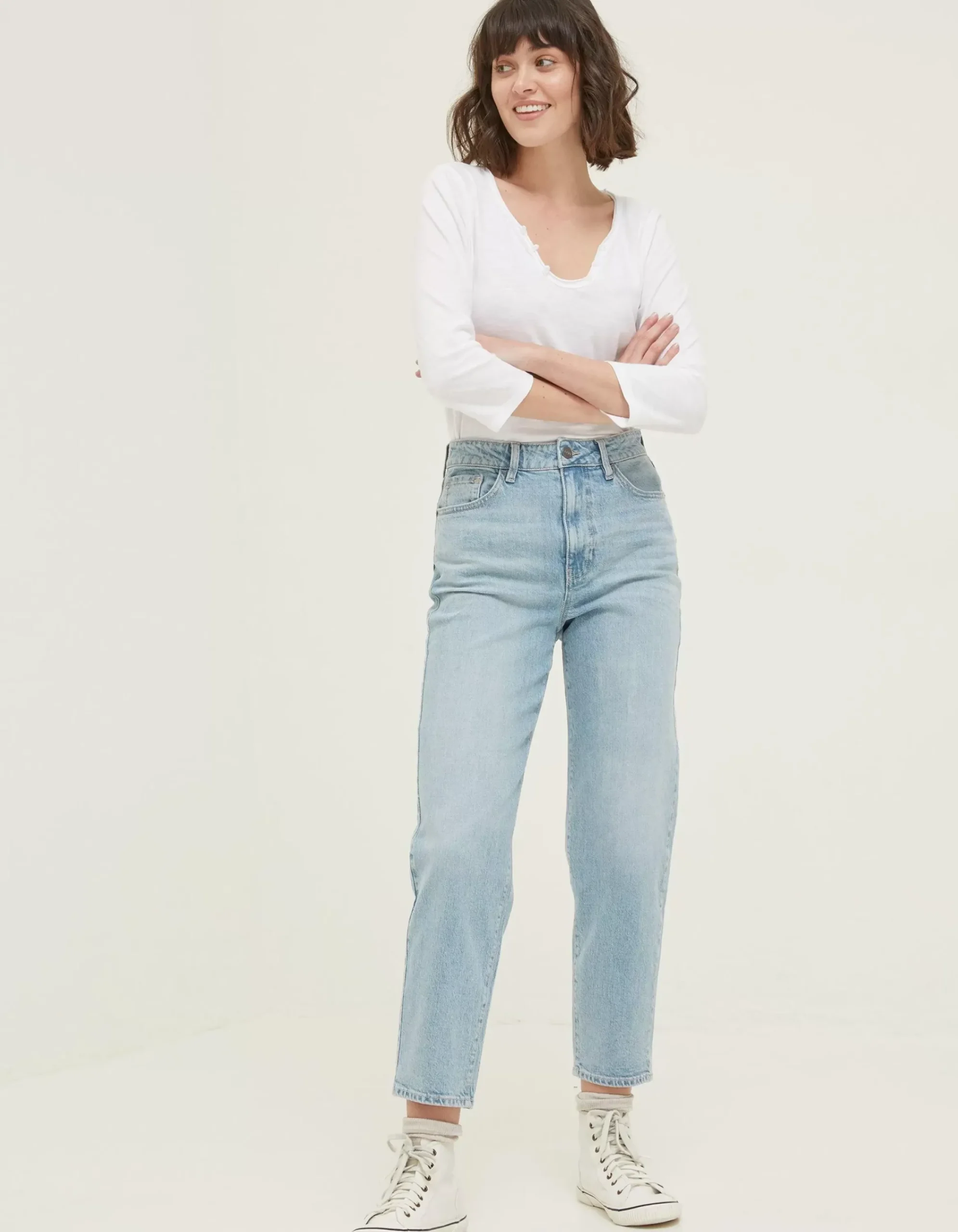 Women FatFace Jeans & Dungarees|Bray Barrel Comfort Stretch Jeans