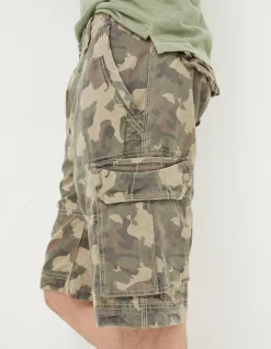 Men FatFace Shorts|Breakyard Camo Cargo Shorts
