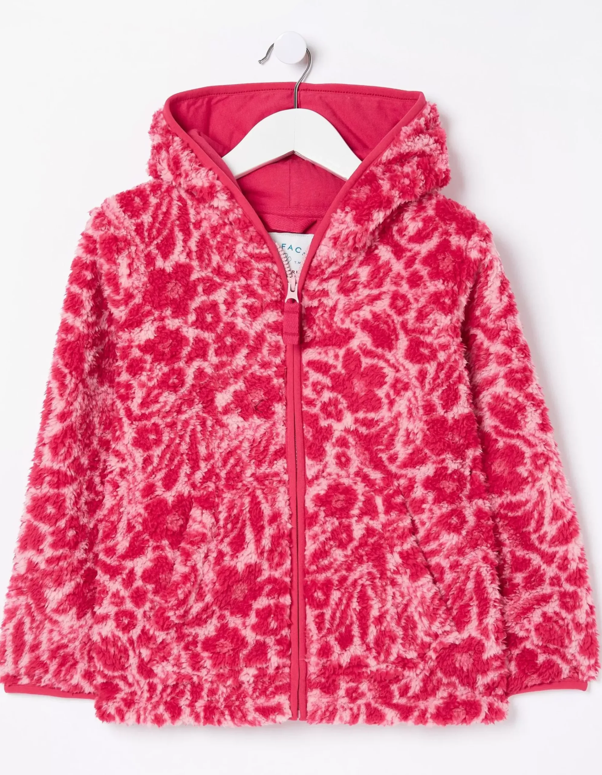 Girls FatFace View All|Bright Blooms Zip Through Fleece