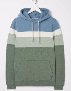 Men FatFace View All|Brooke Cut And Sew Hoodie