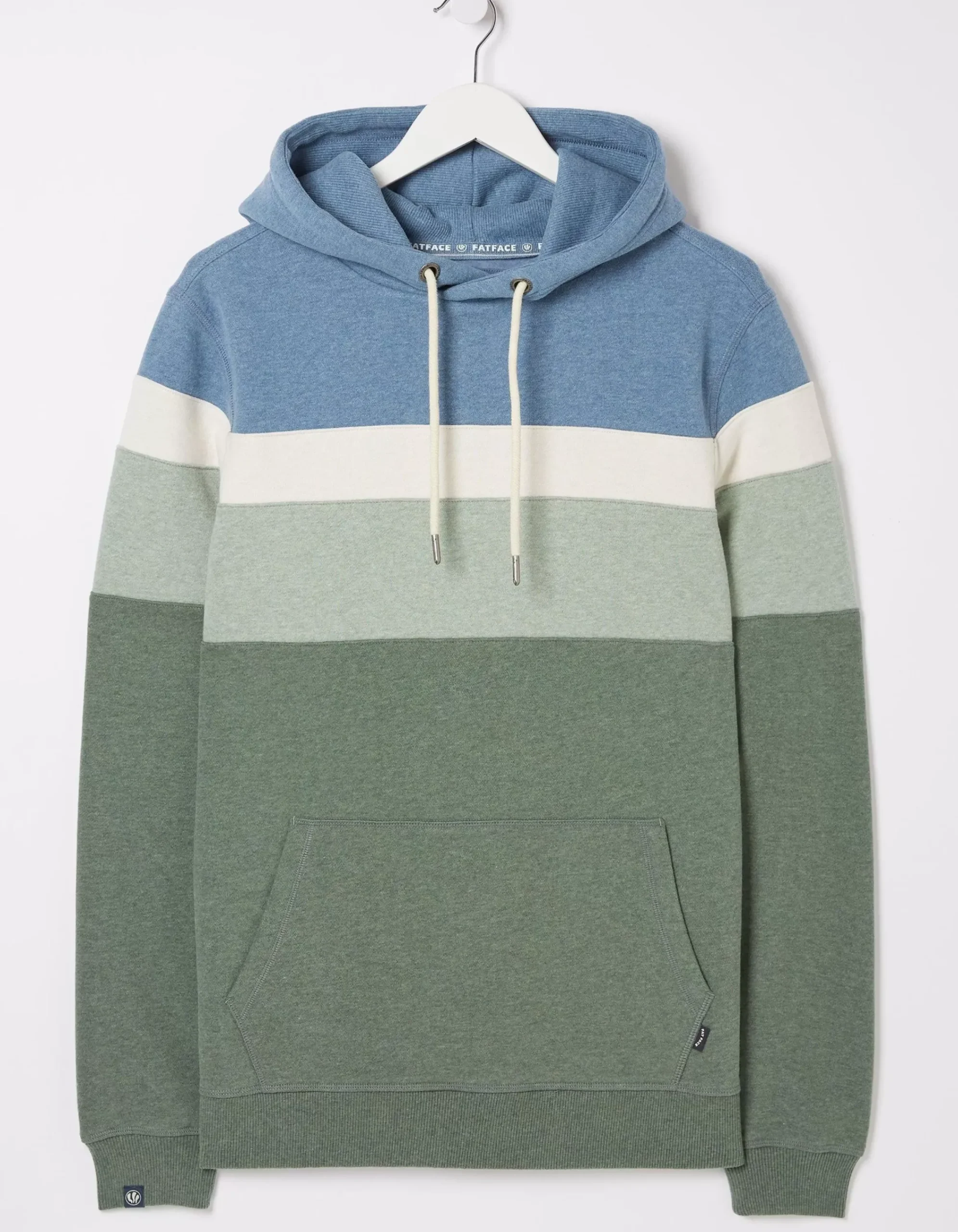 Men FatFace View All|Brooke Cut And Sew Hoodie