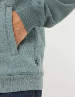 Men FatFace Sweatshirts & Hoodies|Brooke Cut And Sew Zip Through