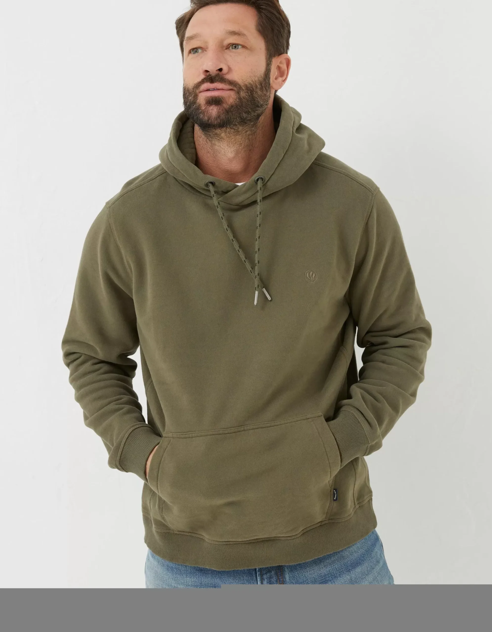 Men FatFace Sweatshirts & Hoodies|Brooke Hoodie