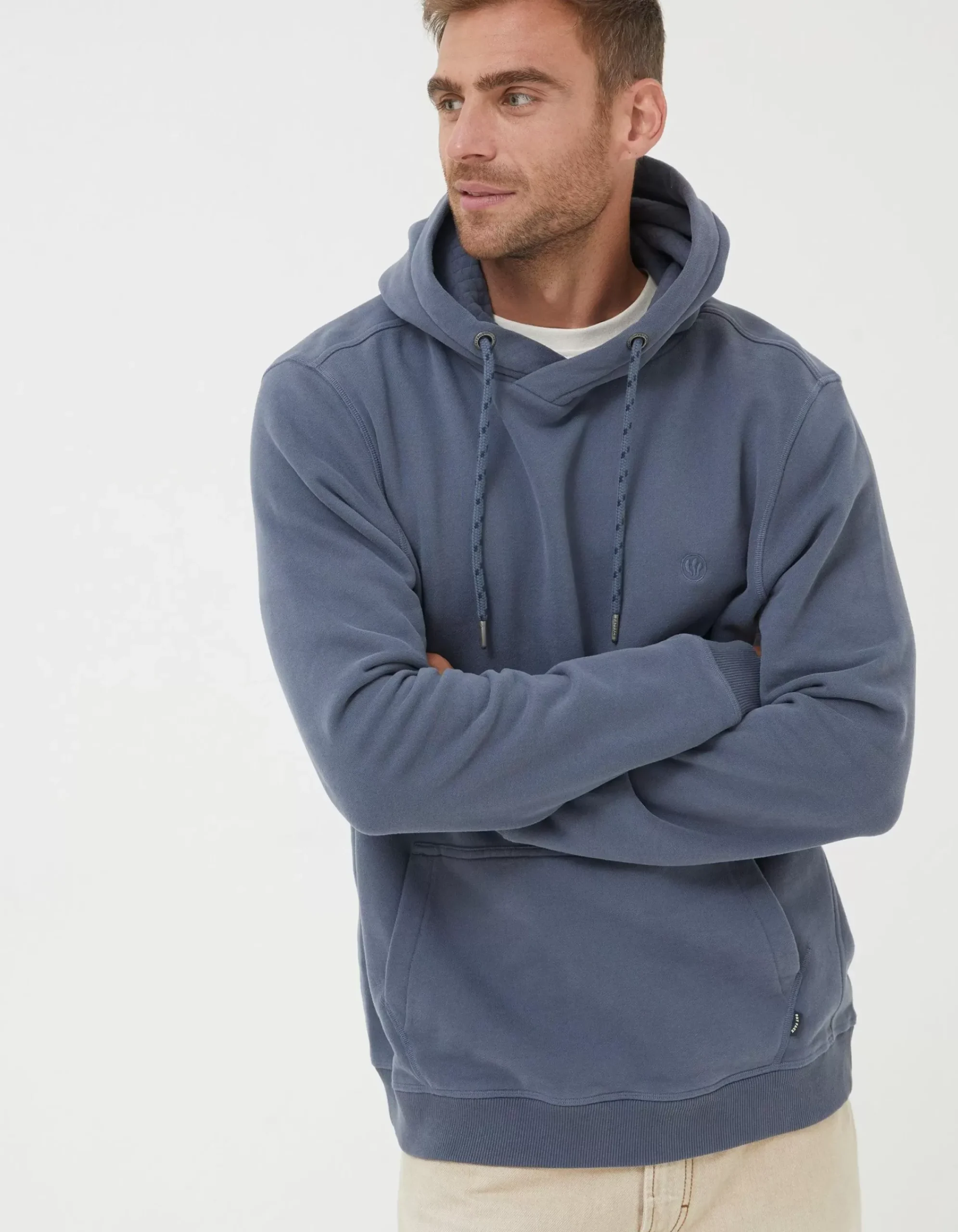 Men FatFace Sweatshirts & Hoodies|Brooke Hoodie
