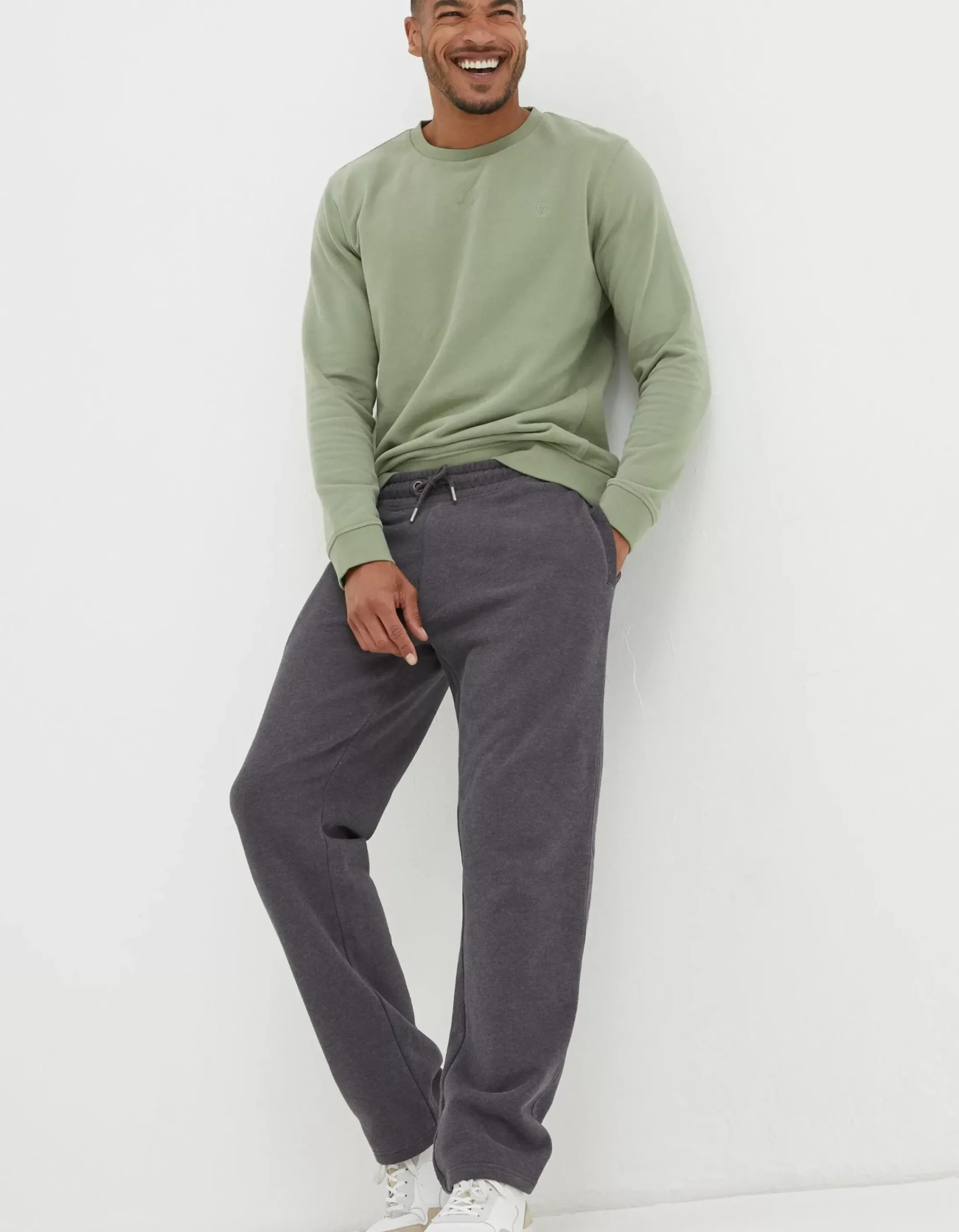 Men FatFace Trousers & Chinos|Brooke Relaxed Joggers