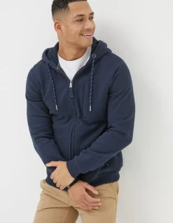 Men FatFace View All|Brooke Zip Through Hoodie