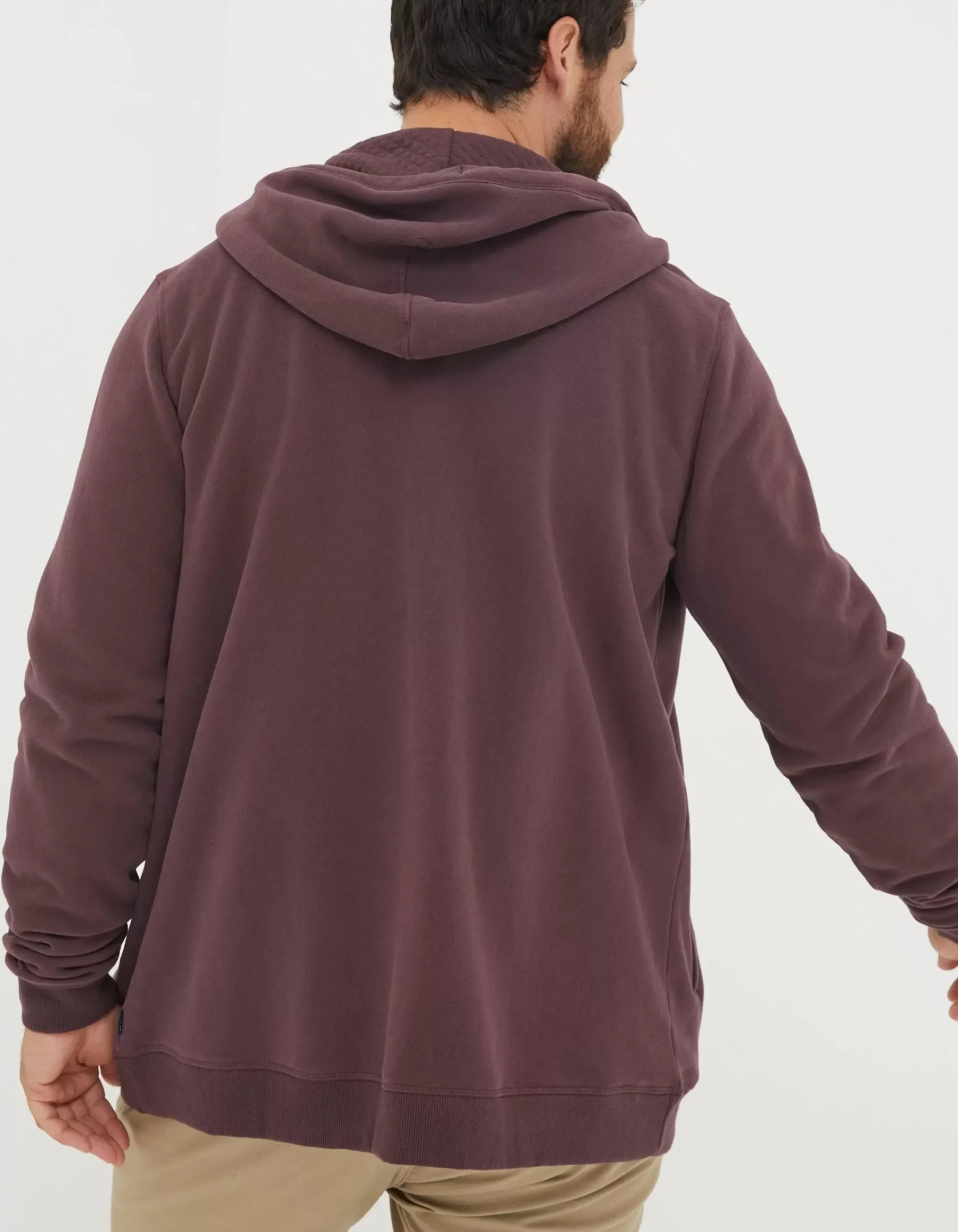 Men FatFace Sweatshirts & Hoodies|Brooke Zip Through Hoodie