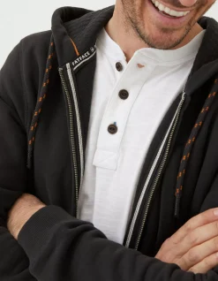 Men FatFace Sweatshirts & Hoodies|Brooke Zip Through Hoodie