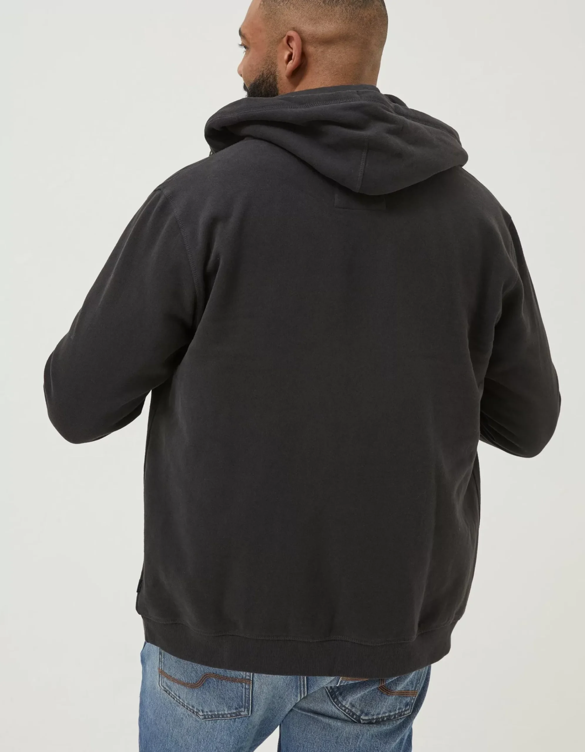 Men FatFace Sweatshirts & Hoodies|Brooke Zip Through Hoodie