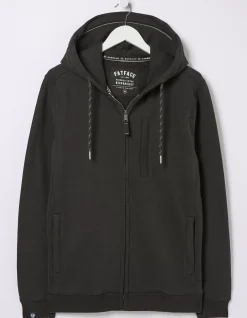 Men FatFace Sweatshirts & Hoodies|Brooke Zip Through Hoodie