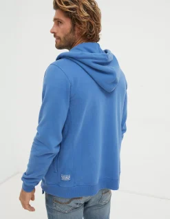 Men FatFace Sweatshirts & Hoodies|Brooke Zip Through Hoodie