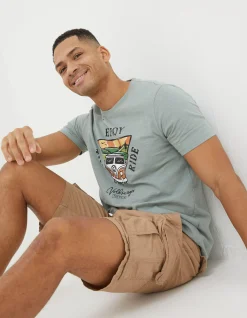 Men FatFace View All|Bude Lightweight Cargo Shorts