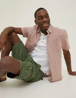 Men FatFace Shorts|Bude Lightweight Cargo Shorts