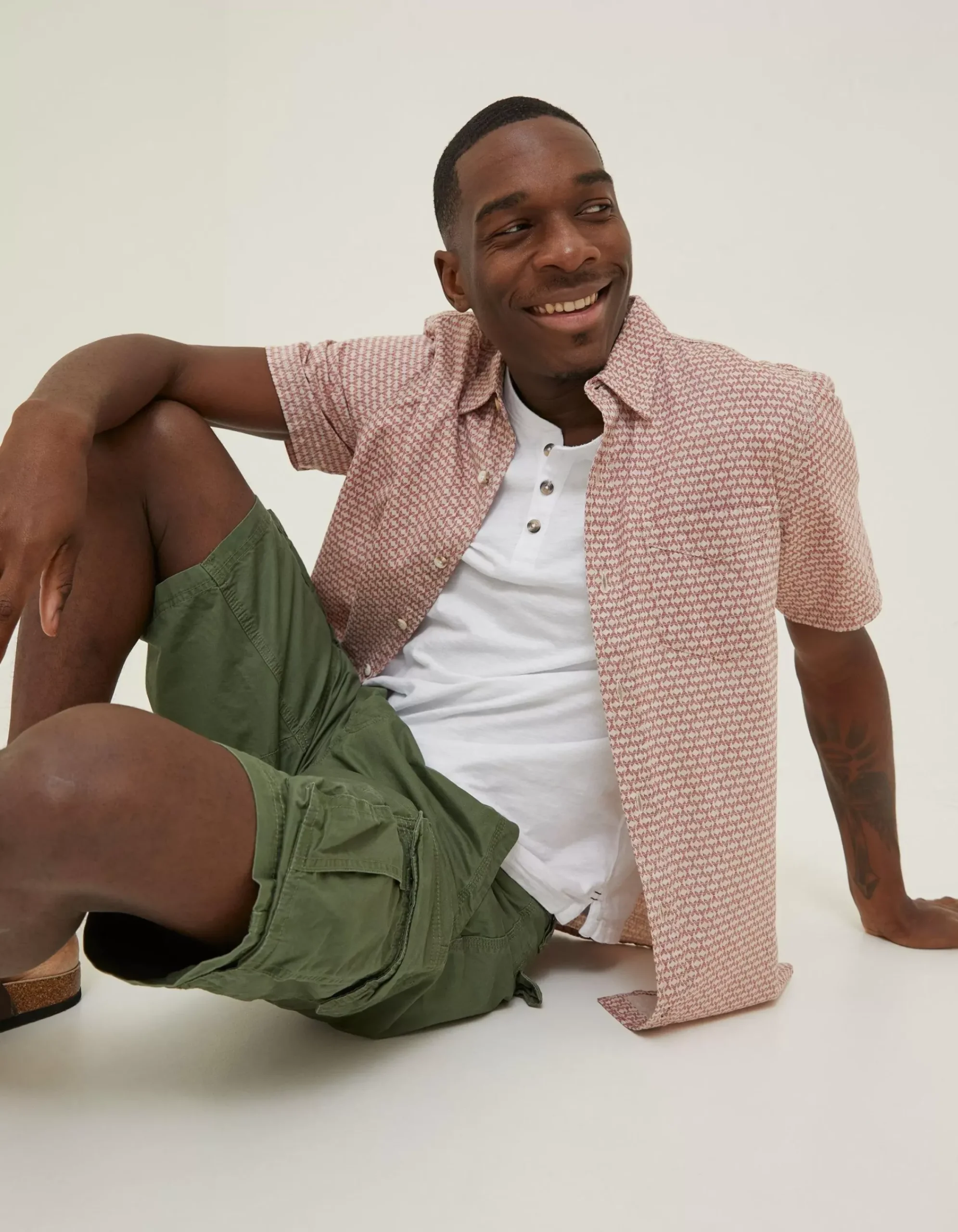 Men FatFace Shorts|Bude Lightweight Cargo Shorts