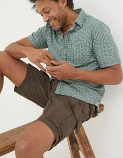 Men FatFace View All|Bude Lightweight Cargo Shorts