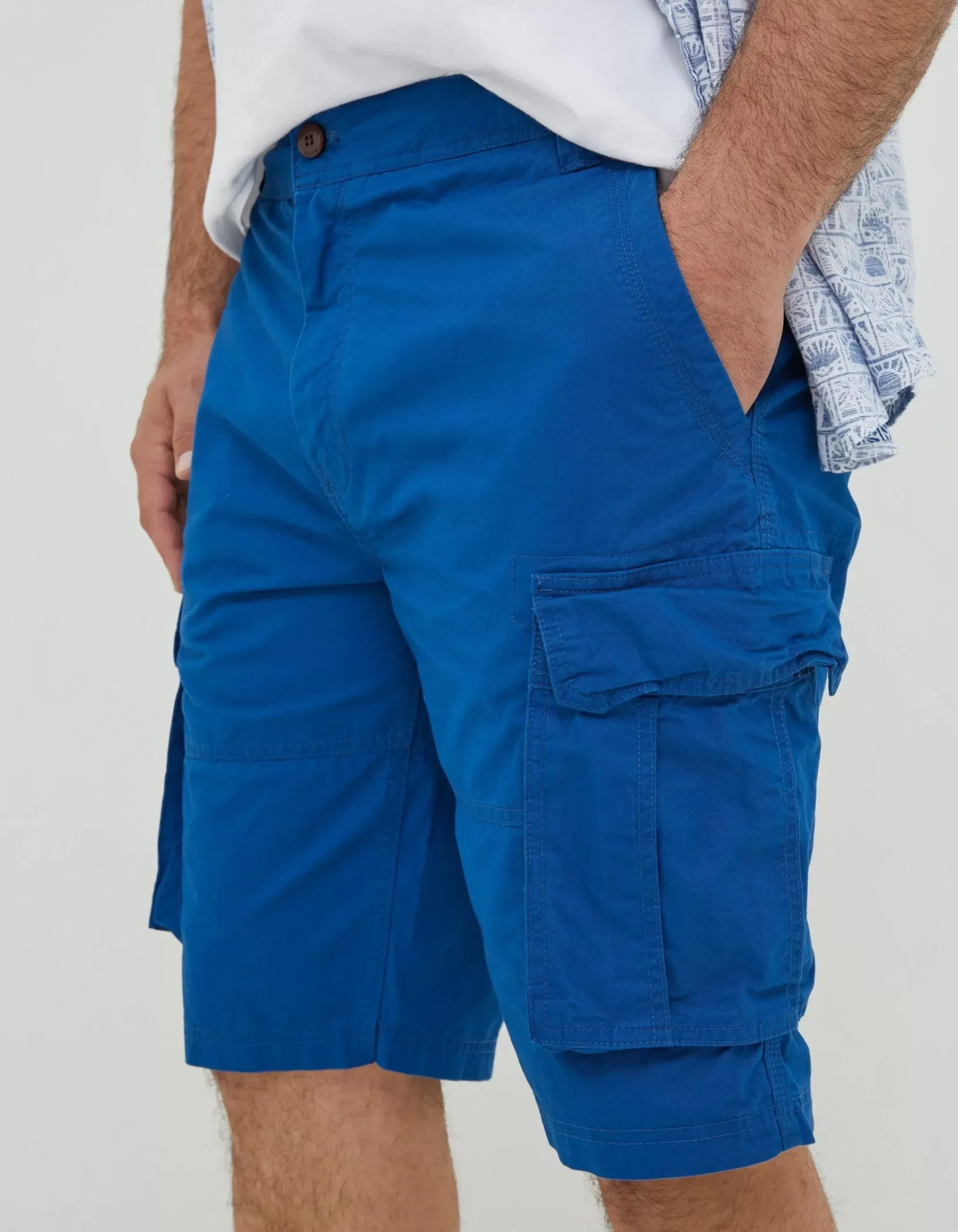 Men FatFace Shorts|Bude Lightweight Cargo Shorts