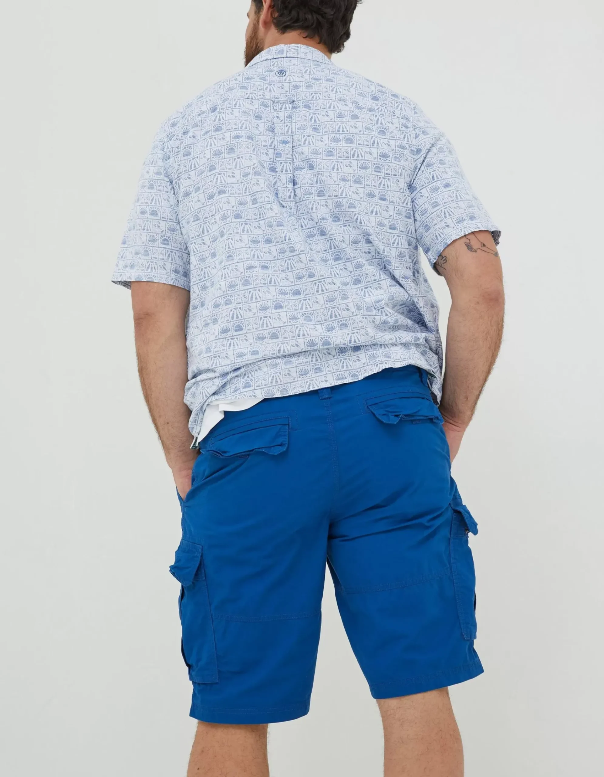 Men FatFace Shorts|Bude Lightweight Cargo Shorts