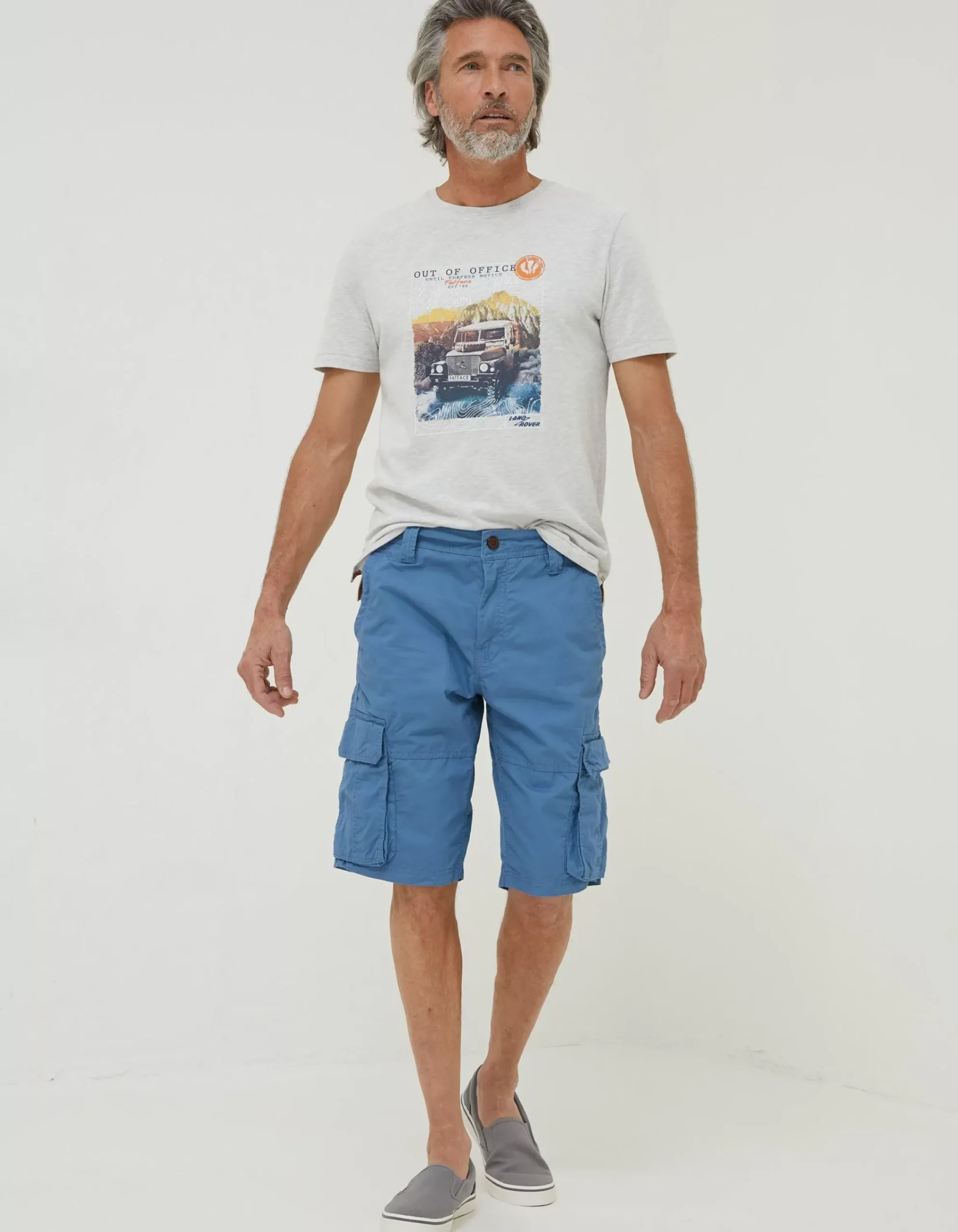 Men FatFace Shorts|Bude Lightweight Cargo Shorts