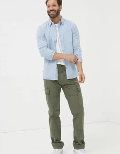 Men FatFace Trousers & Chinos|Bude Straight Cargo Trousers