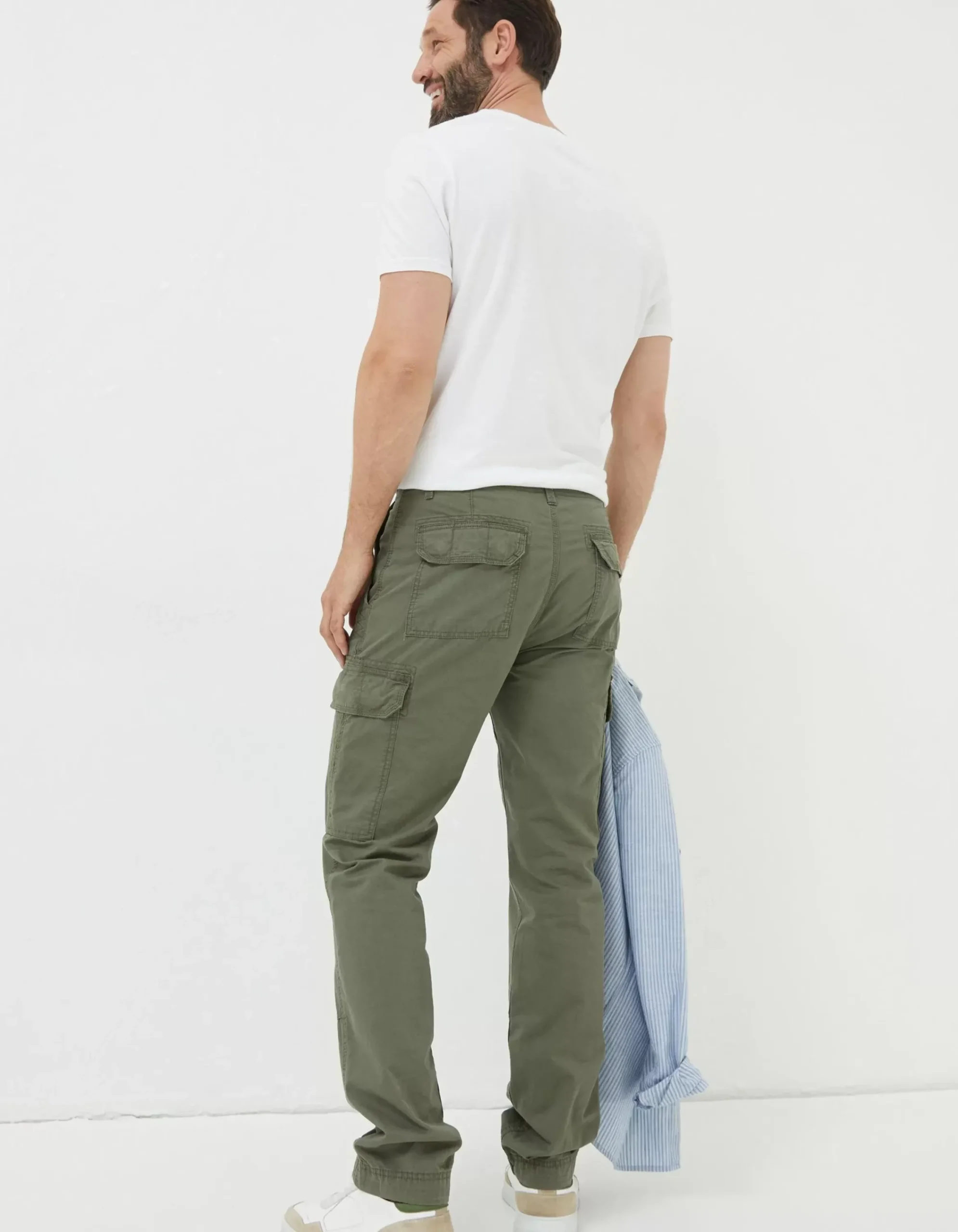 Men FatFace Trousers & Chinos|Bude Straight Cargo Trousers