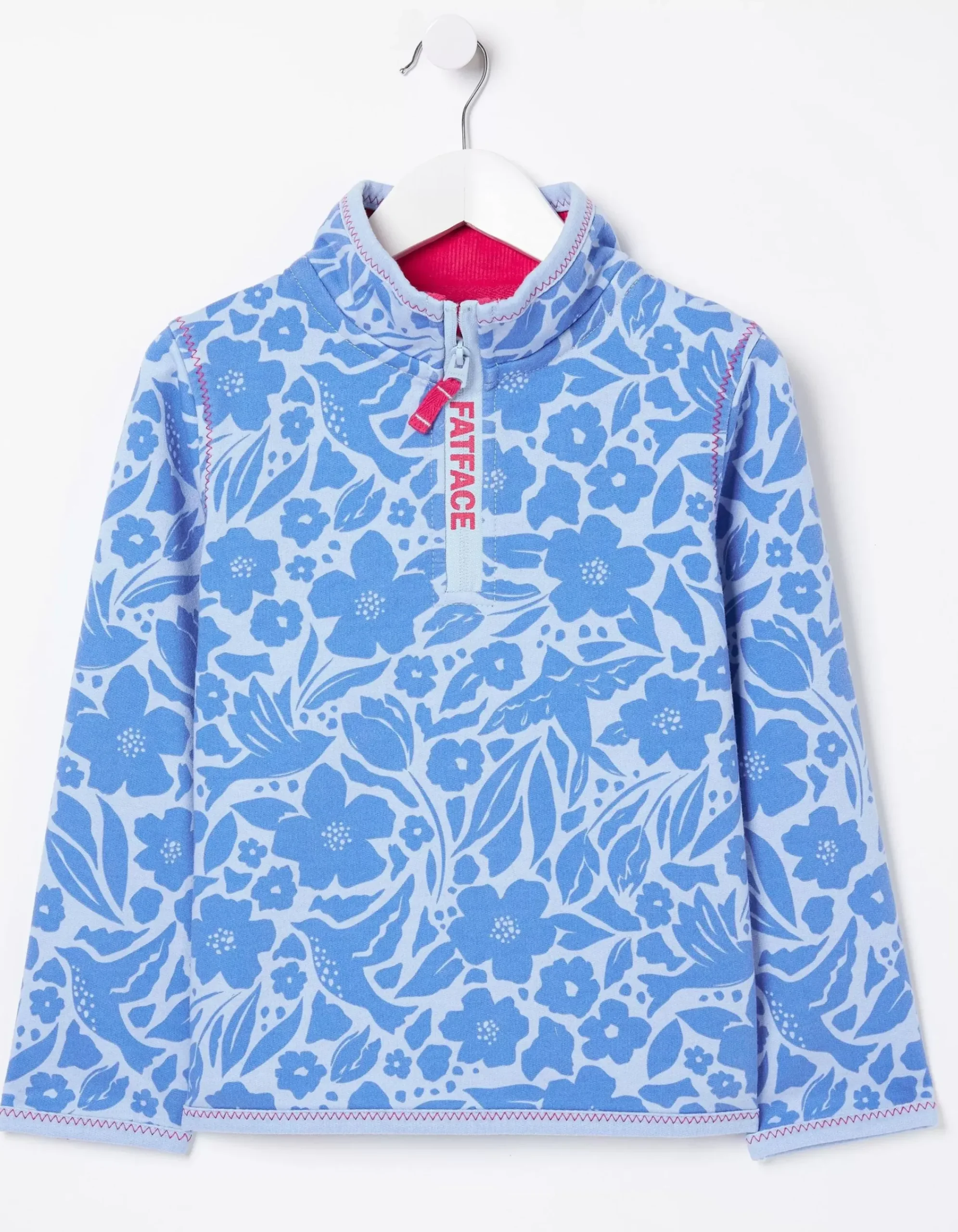 Girls FatFace View All|Bude Tonal Floral Sweatshirt