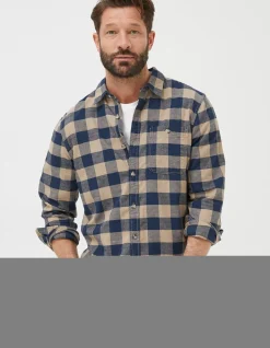 Men FatFace Shirts|Buffalo Check Shirt