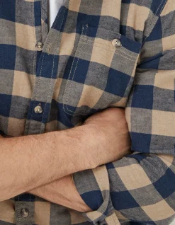 Men FatFace Shirts|Buffalo Check Shirt