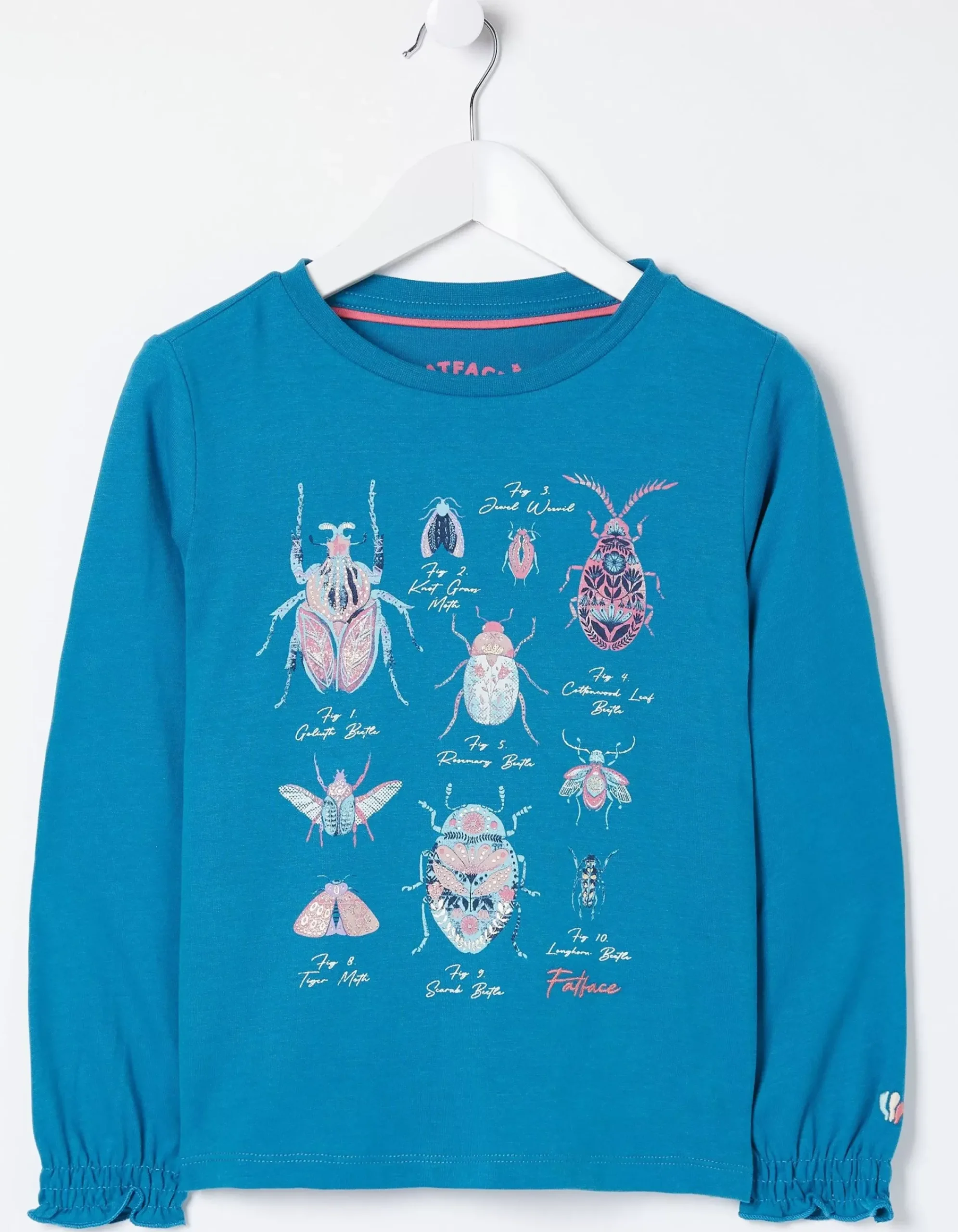 Girls FatFace View All|Bug Graphic Jersey T-Shirt